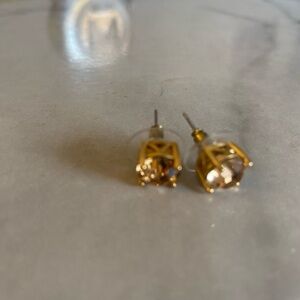 Park Lane Gold and Silver Stud Earrings